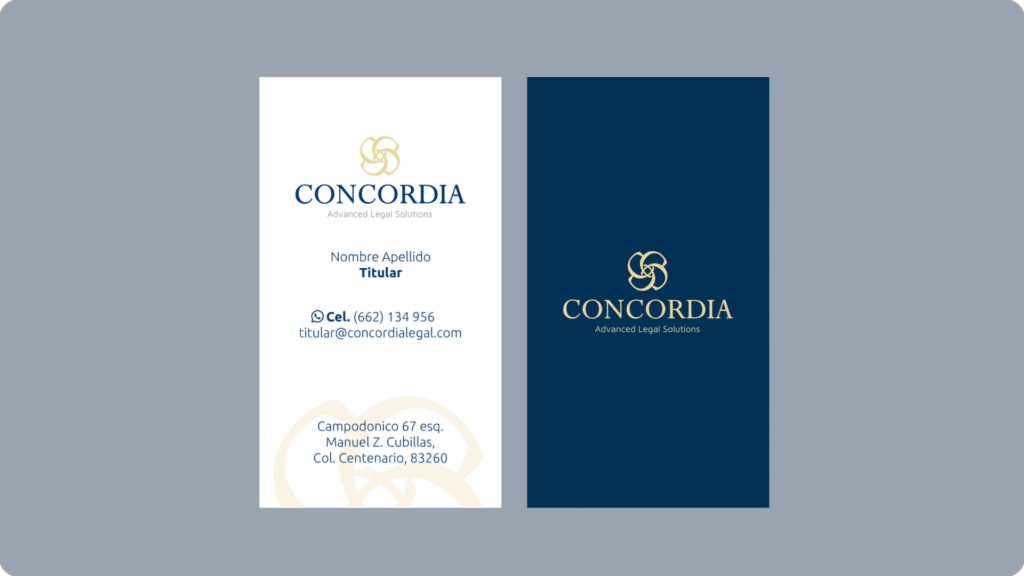 concordia tarjetas